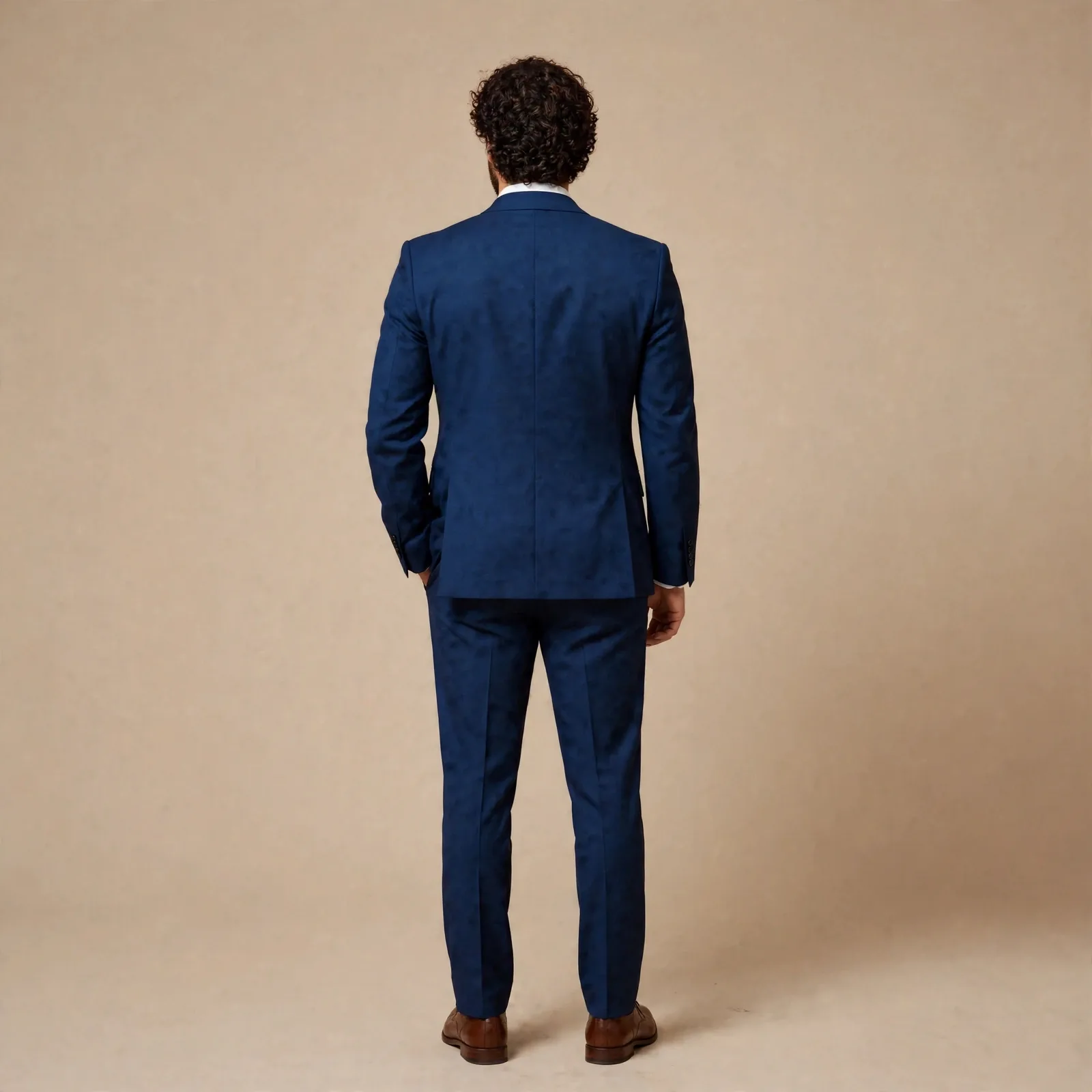 Classic 2-Piece Suit Navy Blue 4