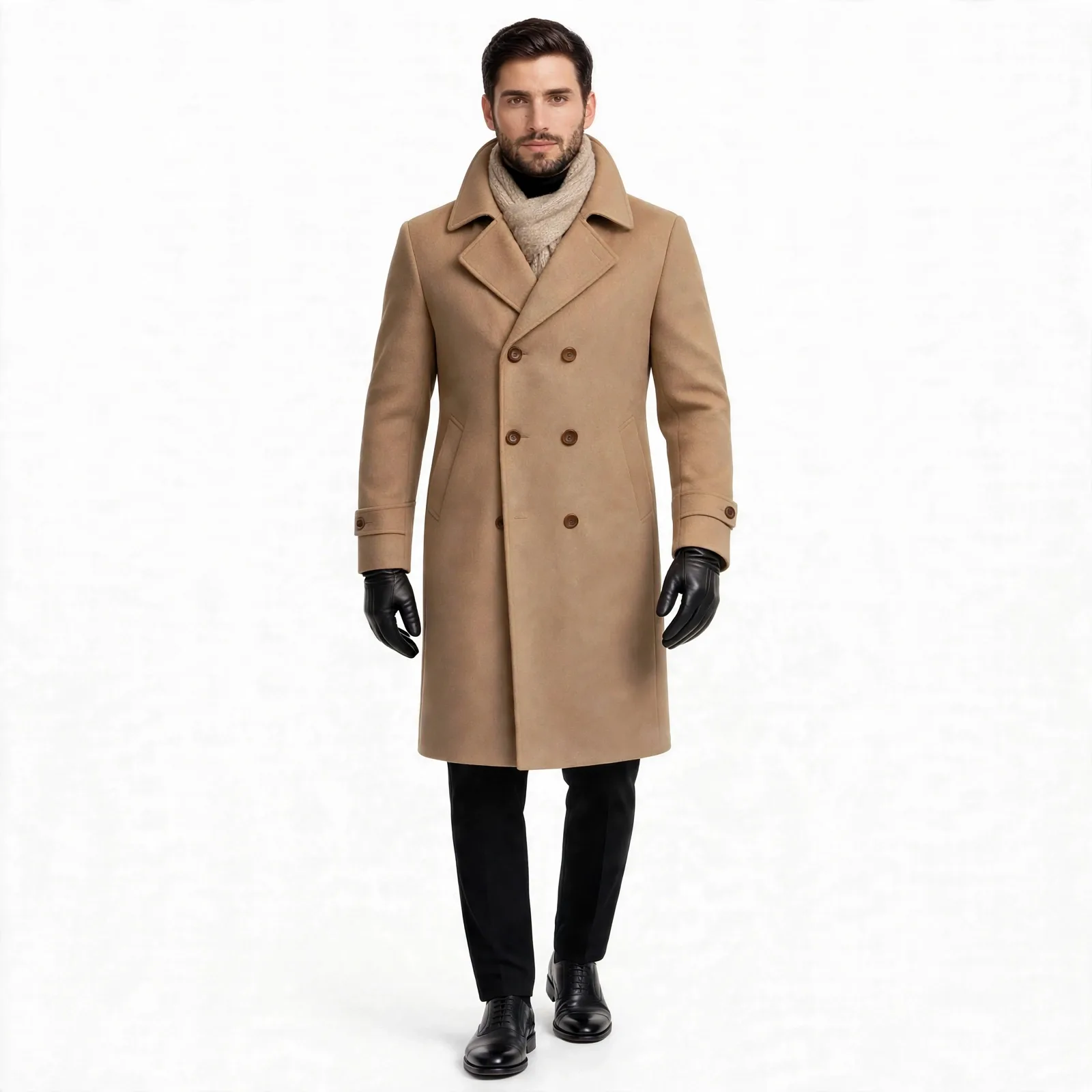 Royal Camel Beige Trench Coat