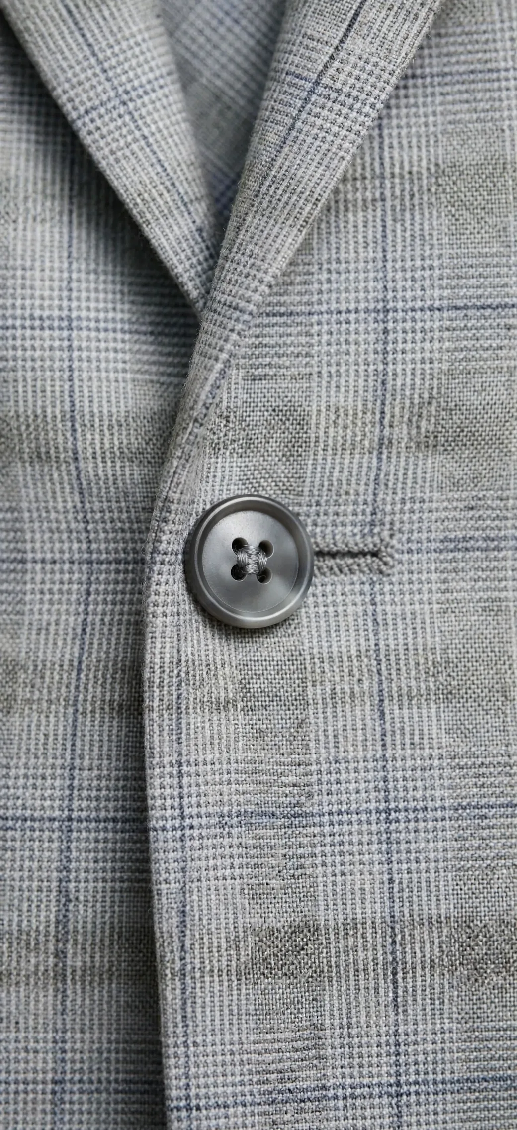 Light Grey Glen Check Executive 2-Piece Suit 5